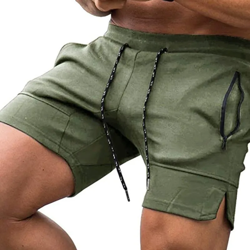 2020 Zipper Pocket Sport Shorts Jogging Pants