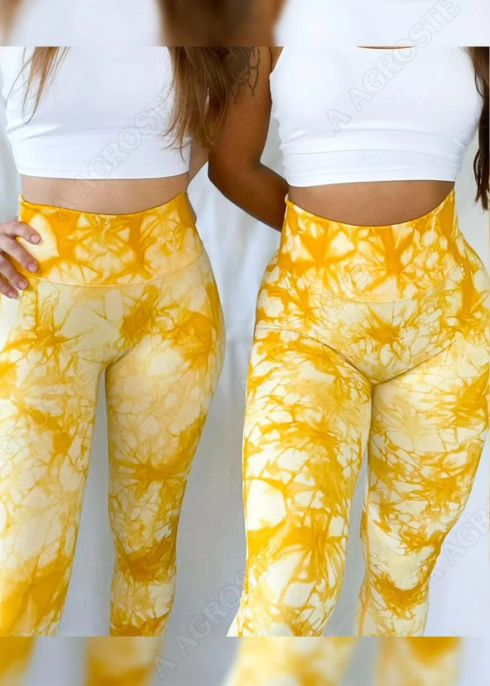 A AGROSTE Workout Leggings for Women Seamless Scrunch Butt Lifting Leggings Booty High Waisted Yoga Pants Comfort Tights