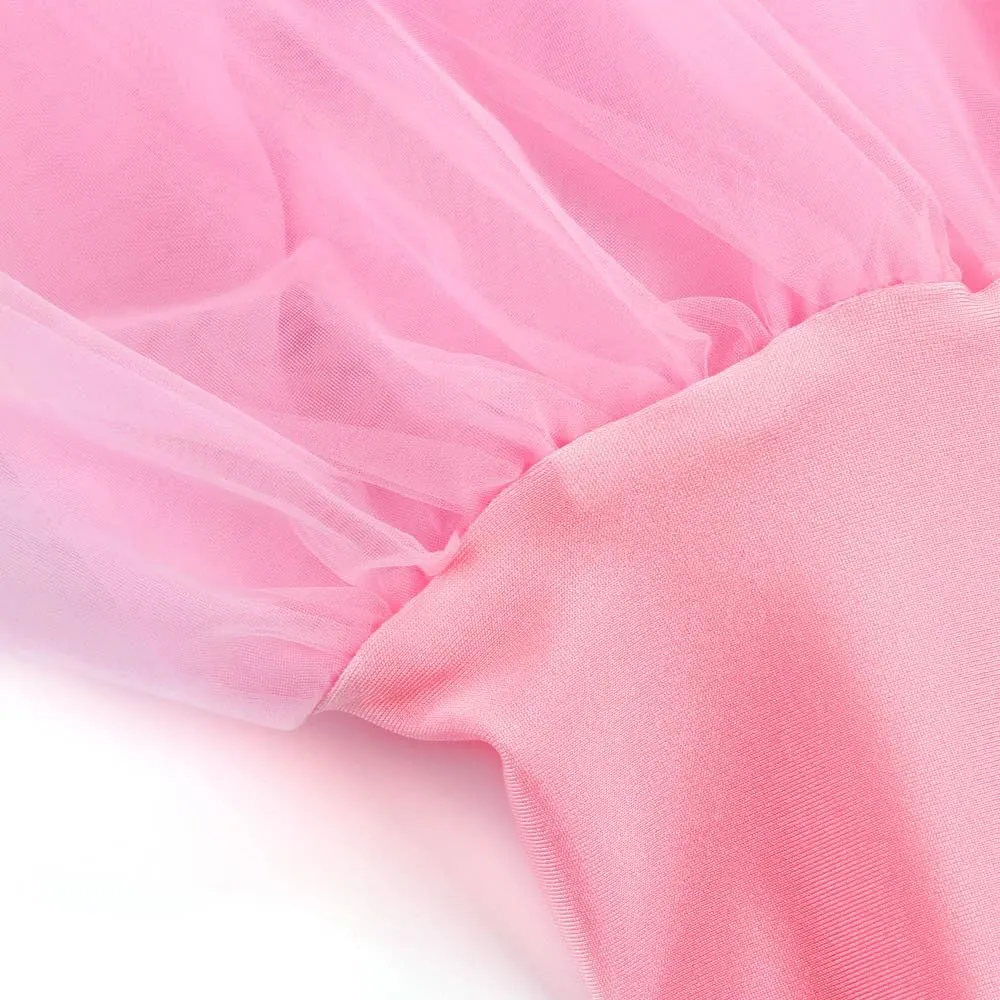 Adult Tutus Skirts for Women 3 Layered Tutu Skirt for Halloween Costume High Waist Pleated Short Skirt Dancing (Pink, M)