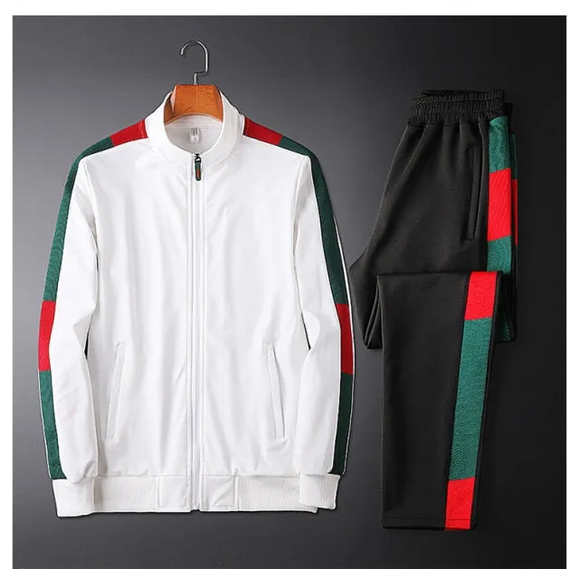 Aidase Autumn Winter Casual Men Sets Clothing Tracksuit Sportsuit Men's Hoodies Sportswear Hooded Sweatshirt Pant Pullover Two Piece
