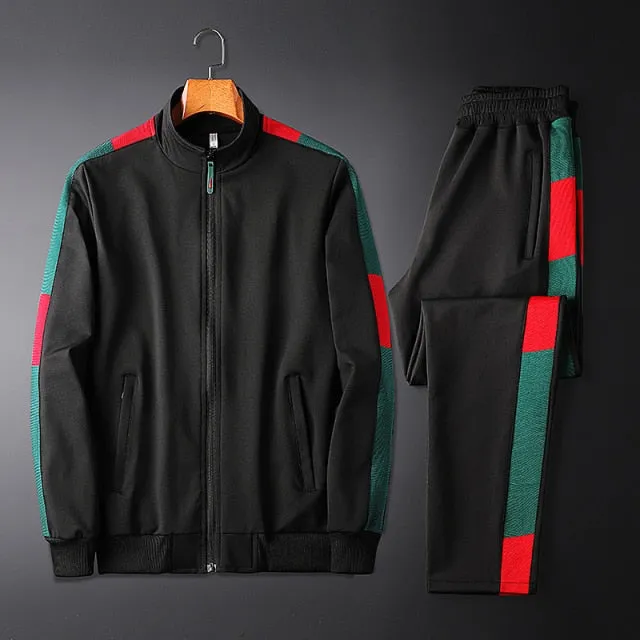 Aidase Autumn Winter Casual Men Sets Clothing Tracksuit Sportsuit Men's Hoodies Sportswear Hooded Sweatshirt Pant Pullover Two Piece