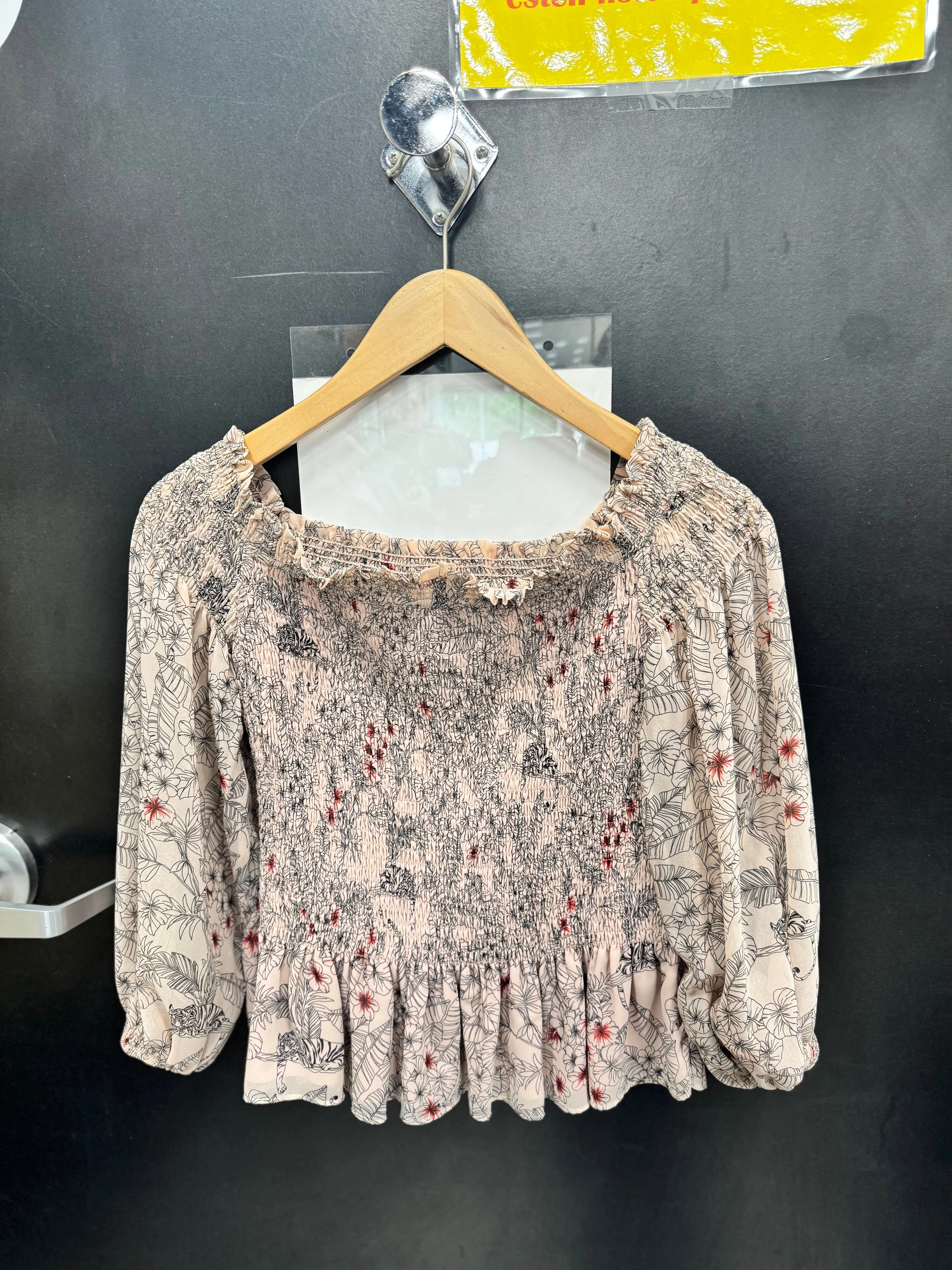 ALEXIS Long Sleeve Top Size Extra Small