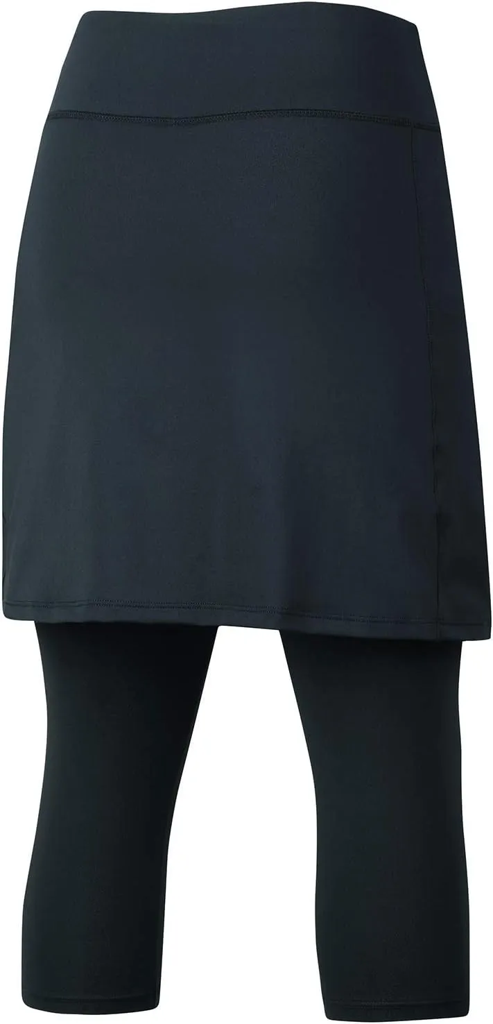ANIVIVO Skirted Leggings for Women, Athletic Swim Tennis Skirt Above Knee Length with Leggings Active Skirt Capris Pockets