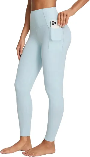 baleaf Freeleaf Women's 7/8 Yoga Leggings with Pockets, High Waisted 27" Workout Lounge Leggings Cozy Soft Athletic Pants