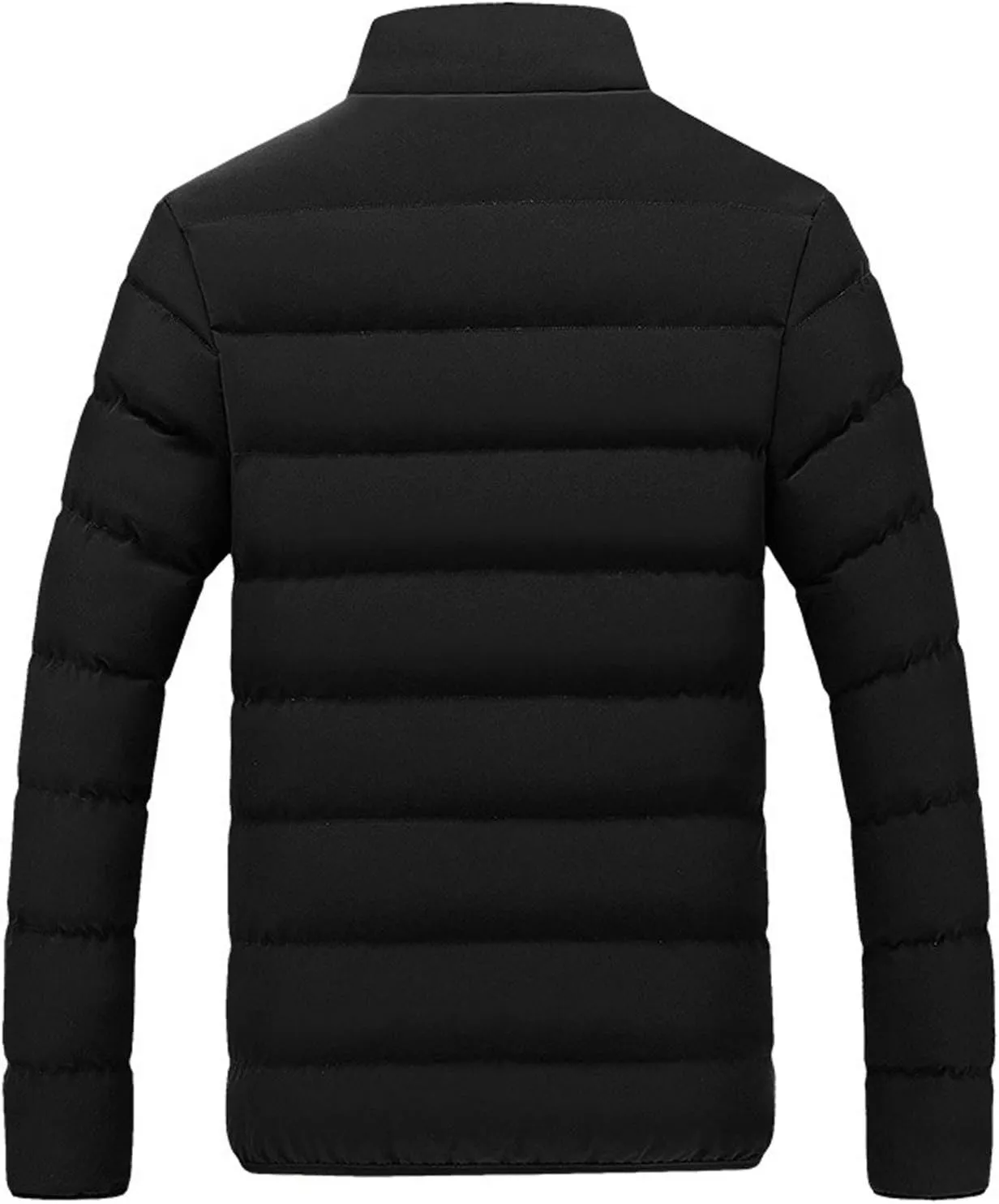 BIFUTON Winter Jackets for Men,Men's Winter Jacket - Lightweight Quilted Puffer Parka Coat Warm Padded Windbreaker Ski Jacket