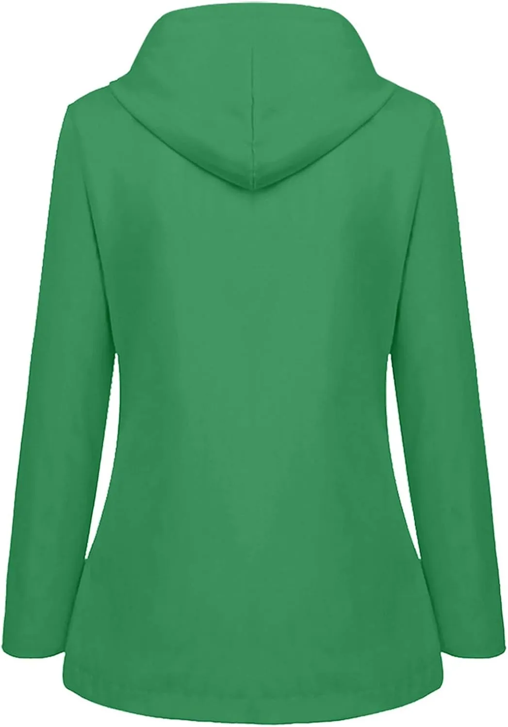 BOXIACEY Rain Jackets for Women Waterproof with Hood Lightweight Packable Windbreaker Outdoor Trench Coat Travel Jacket