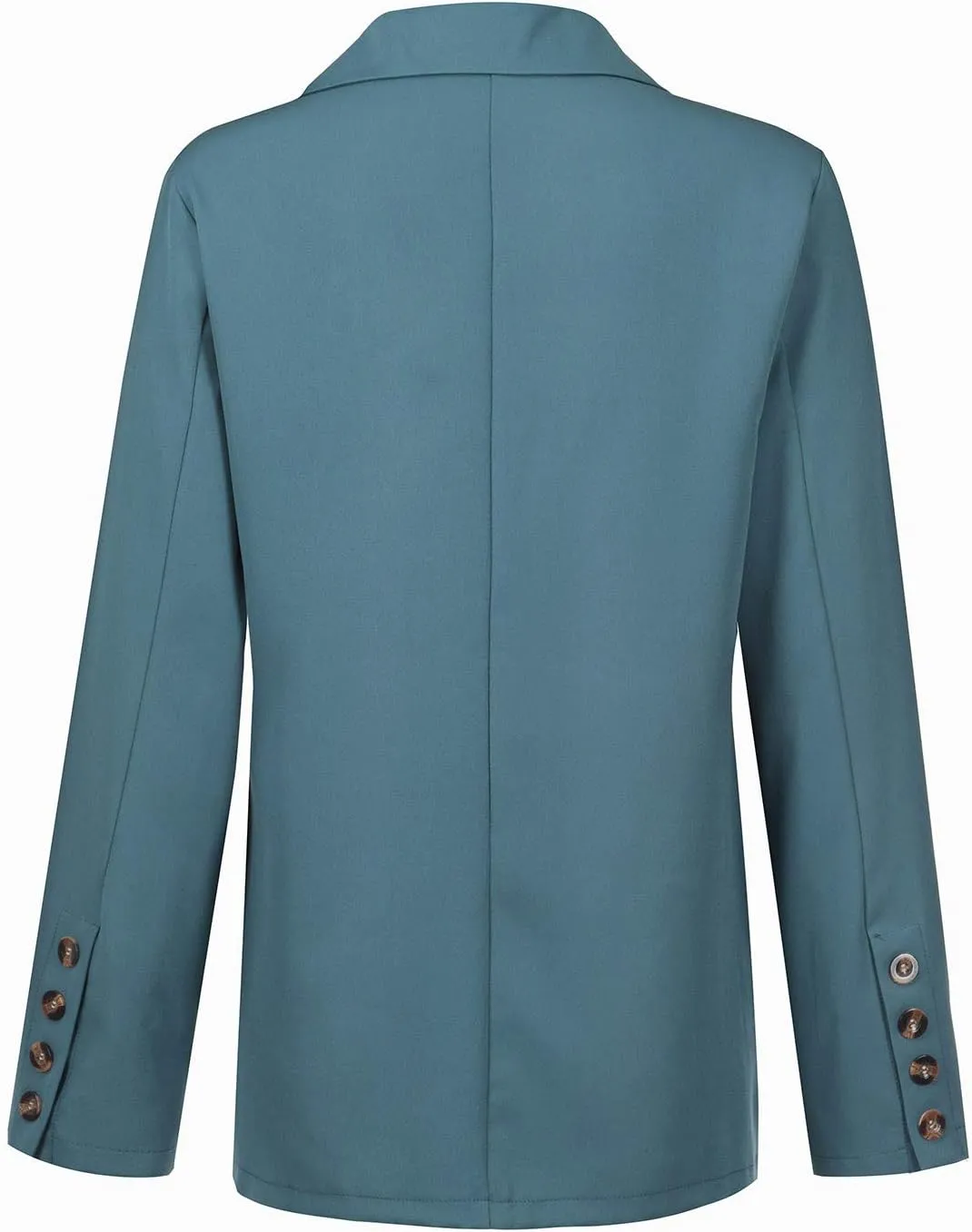 Casual Blazers Long Sleeve Open Front Work Office Stretchy Suit Jackets Cardigans Coats Plus Size