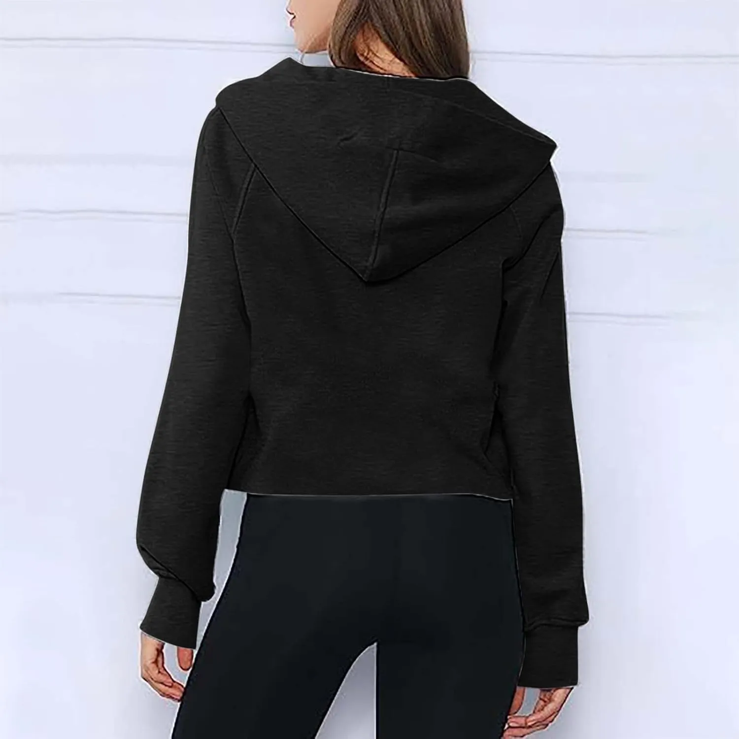 Ceboyel Oversized Sweatshirt for Women Long Sleeve Pullover Tops 1/4 Zip Up Hoodie Y2k Trendy Fall Clothing 2023