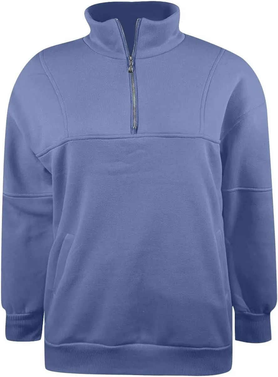 Ceboyel Women 1/4 Zip Pullover Sweatshirts Quarter Zip Oversized Sweater Y2K Trendy Hoodies Winter Fall Clothes 2023