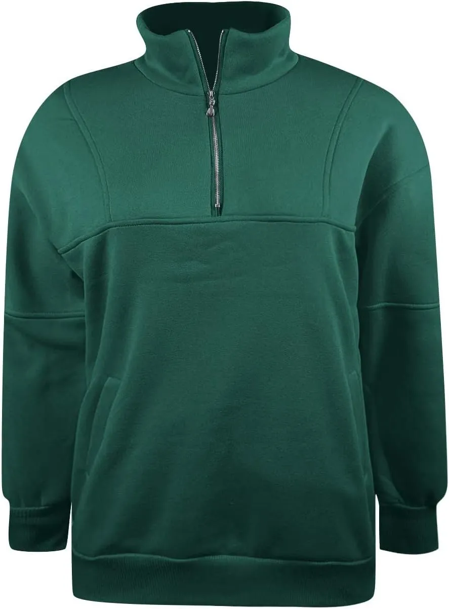 Ceboyel Women 1/4 Zip Pullover Sweatshirts Quarter Zip Oversized Sweater Y2K Trendy Hoodies Winter Fall Clothes 2023