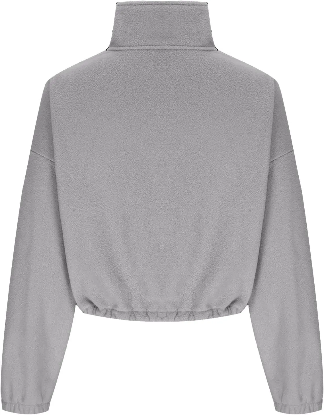 Ceboyel Womens Oversized Sweatshirt 2023 Half Zip Pullover Sweaters Drawstring Cropped Hoodie Trendy Y2K Teen Girls Clothes