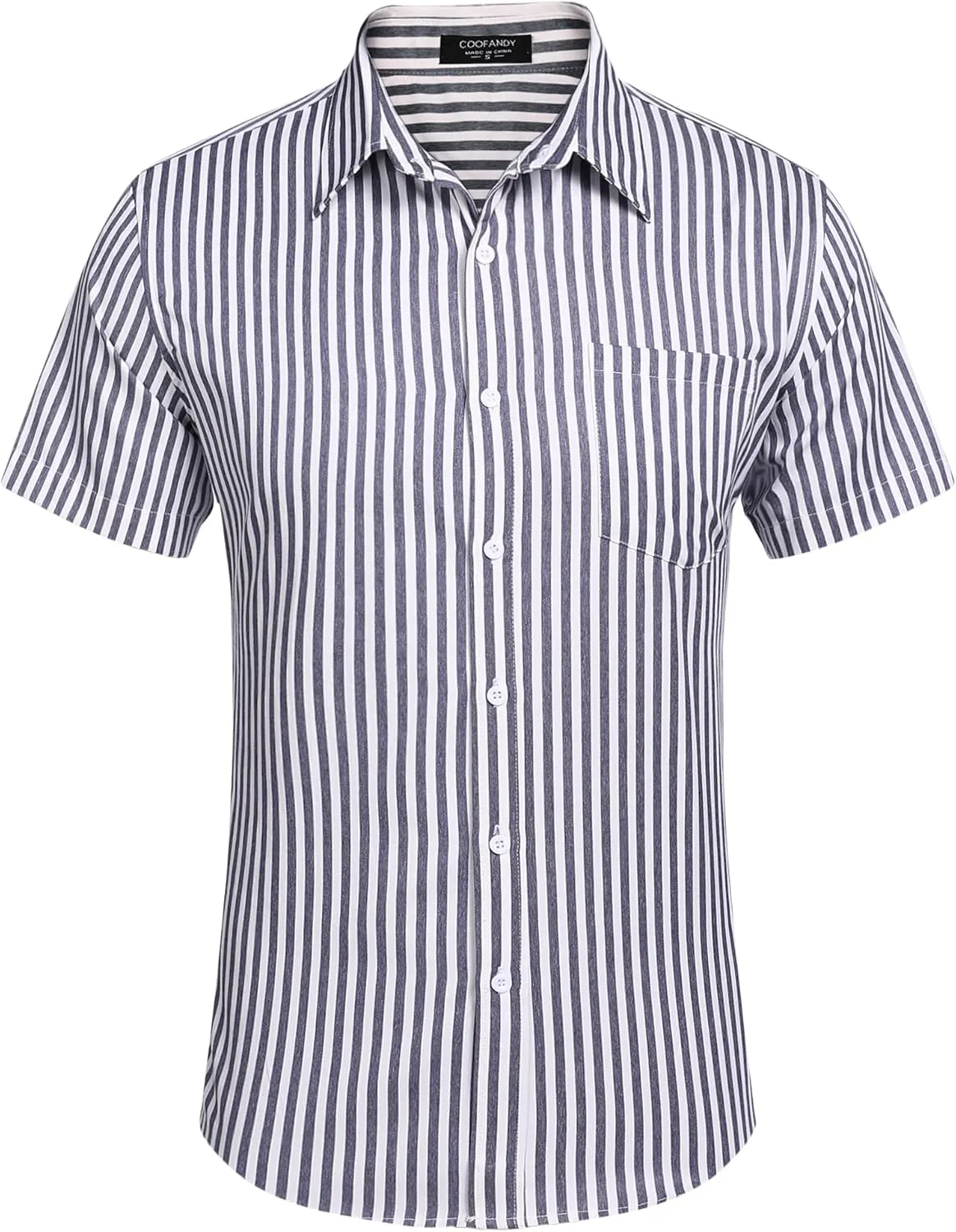 COOFANDY Men's Summer Beach Hawaiian Tropical Shirt Casual Short Sleeve Shirt