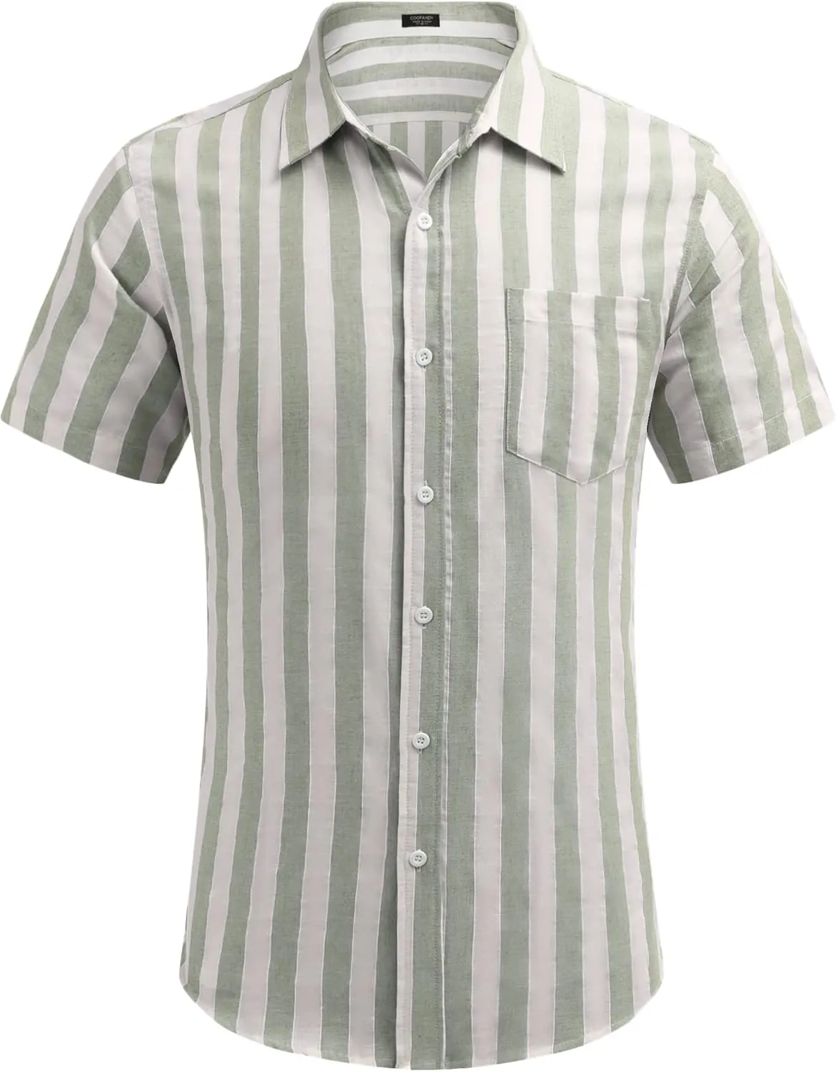 COOFANDY Men's Summer Beach Hawaiian Tropical Shirt Casual Short Sleeve Shirt