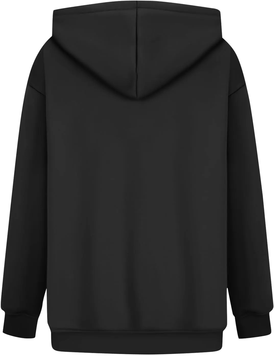 GOFULY Womens Hoodie Fleece Sweatshirt Winter Oversized Cotton Hoodie Casual Soft Fall Solid Color Long Sleeve Tops Clothes