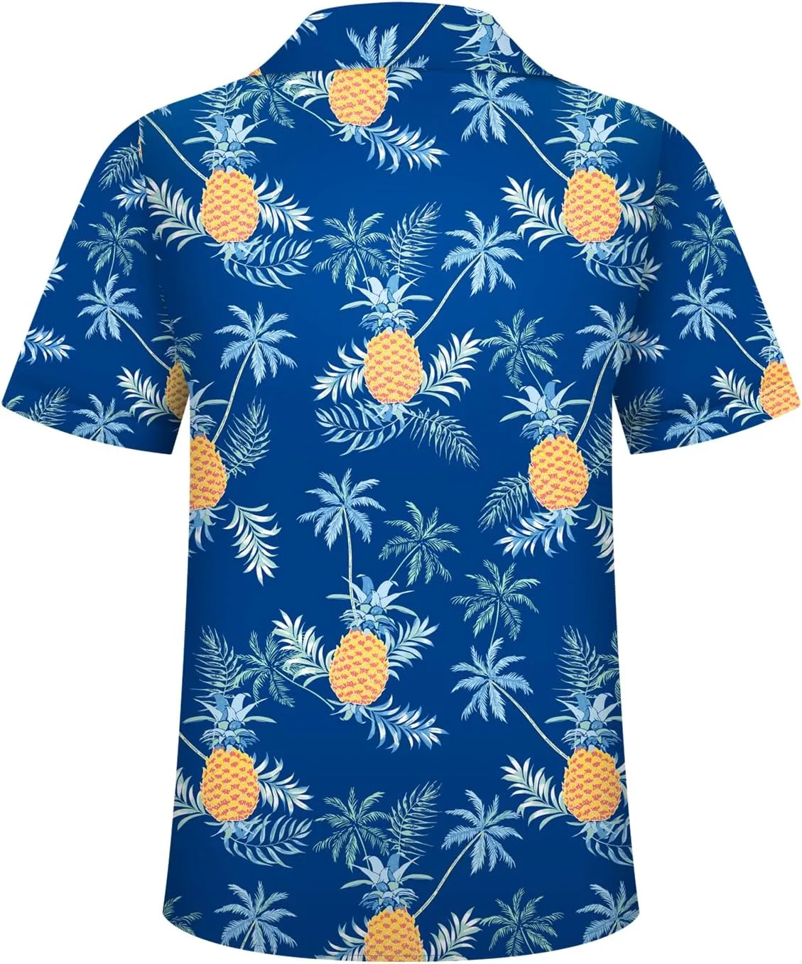 Hawaiian Shirt for Men, Tropical Shirts Casual Summer Button Down Short Sleeve Floral Shirt Vacation Outfits Cruise Shirt
