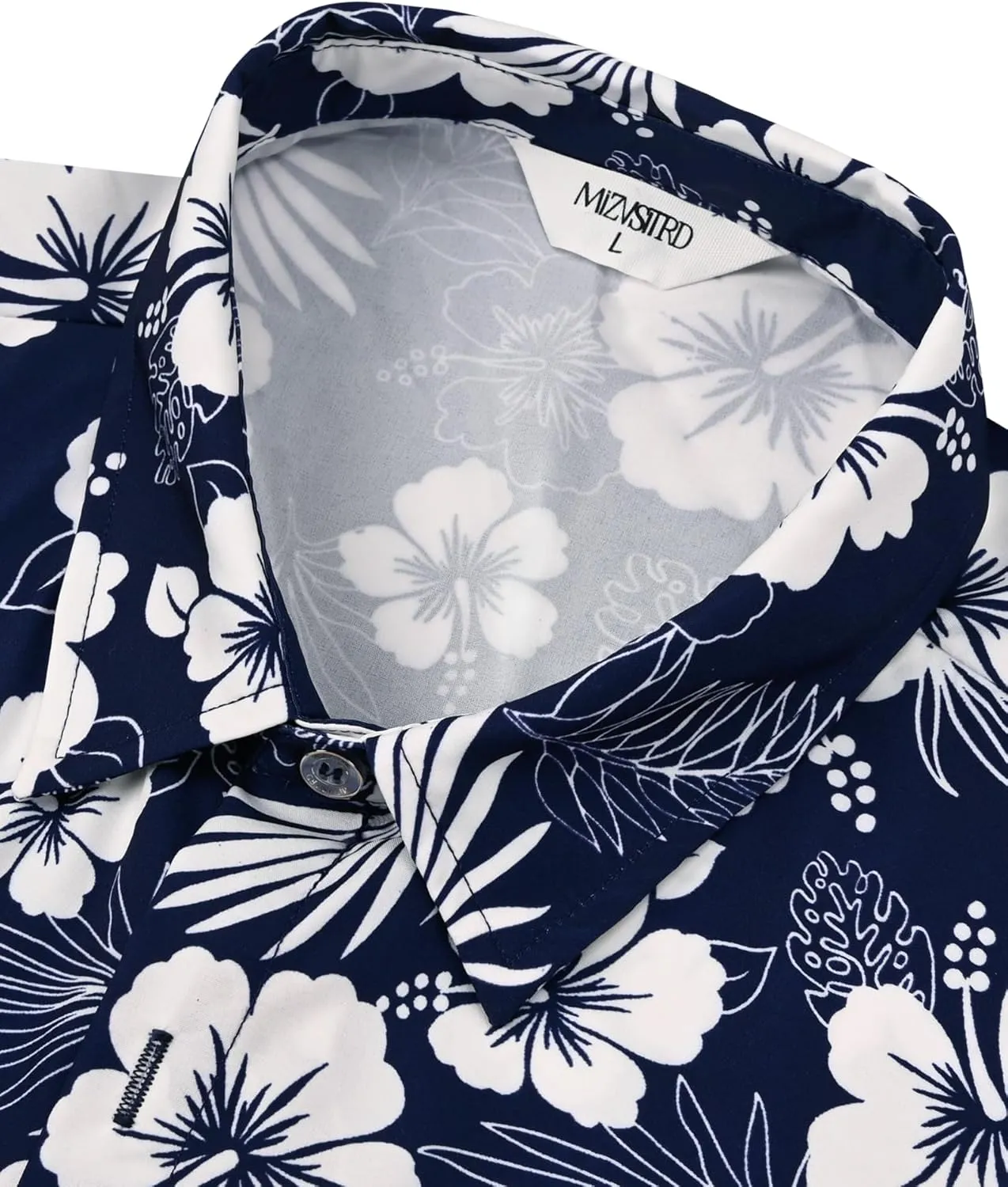Hawaiian Shirt for Men, Tropical Shirts Casual Summer Button Down Short Sleeve Floral Shirt Vacation Outfits Cruise Shirt