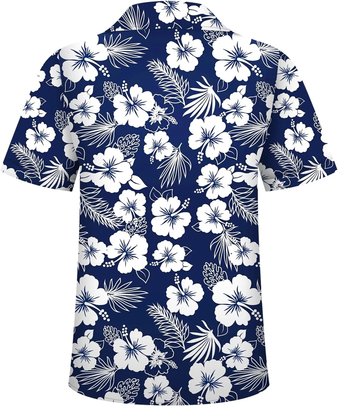 Hawaiian Shirt for Men, Tropical Shirts Casual Summer Button Down Short Sleeve Floral Shirt Vacation Outfits Cruise Shirt