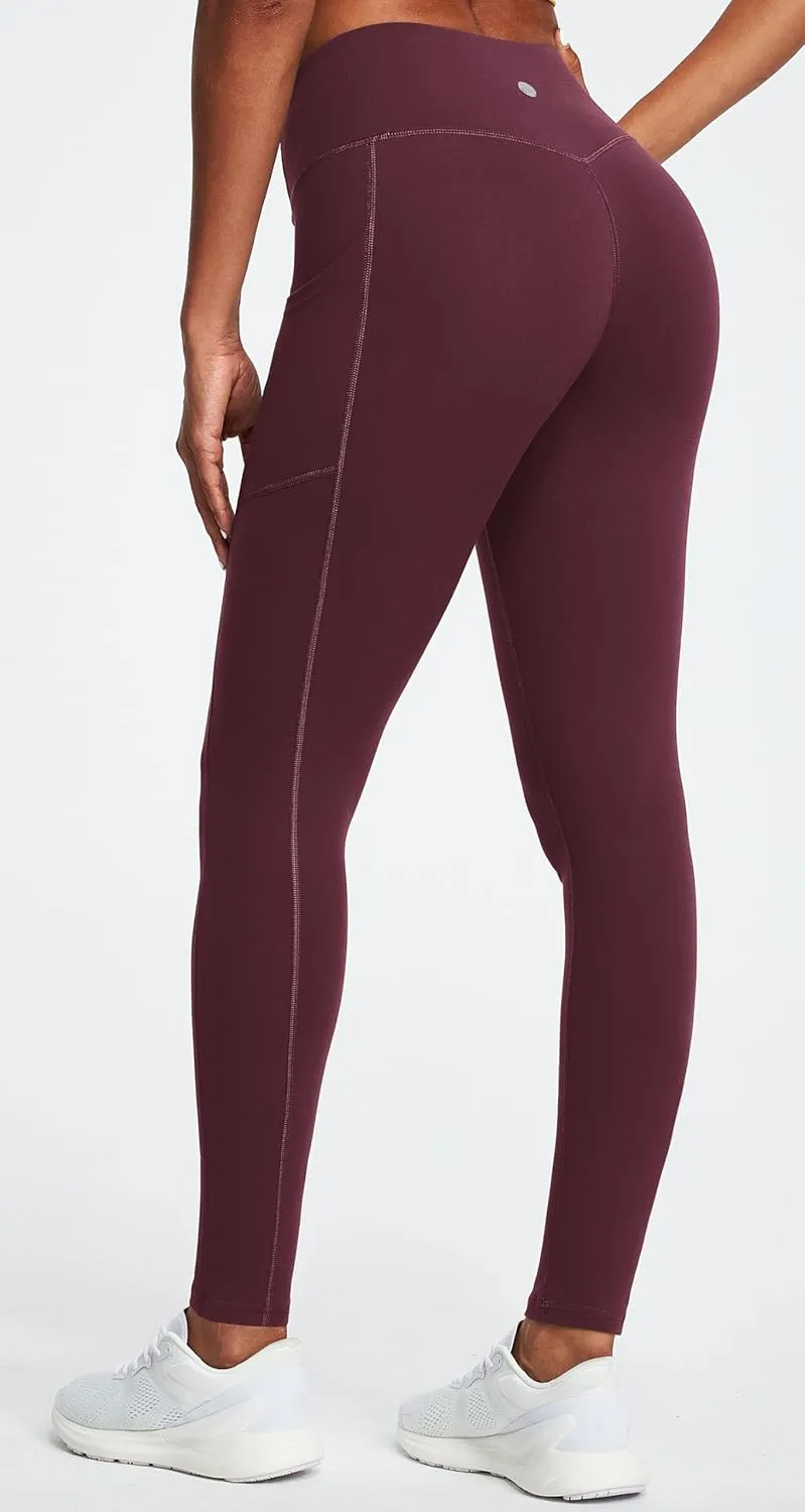 Heathyoga Leggings with Pockets for Women Tummy Control High Waist Yoga Pants with pockets for Workout Athletic Leggings