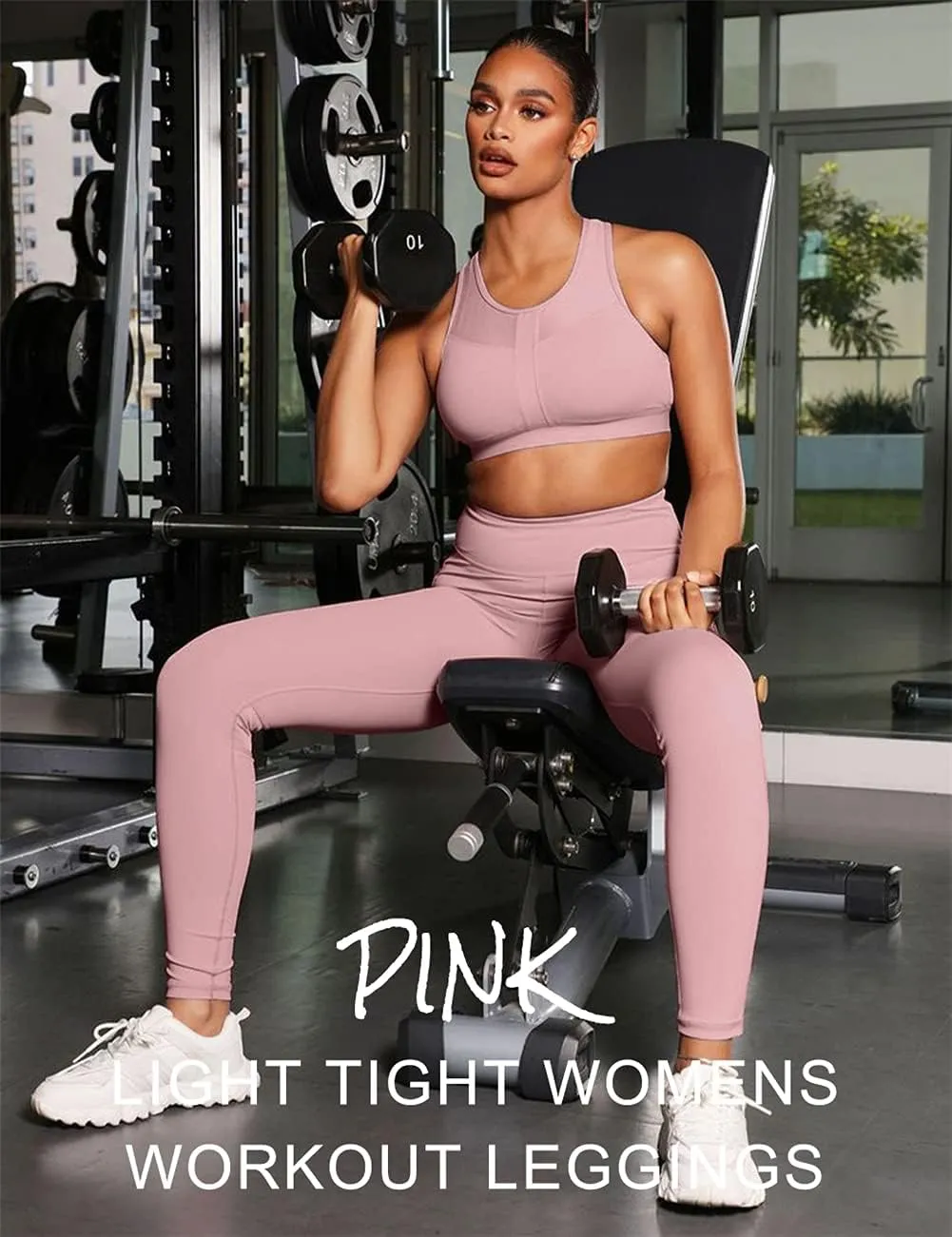High Waisted Leggings for Women No See Through Yoga Pants Tummy Control Leggings for Workout Running Buttery Soft