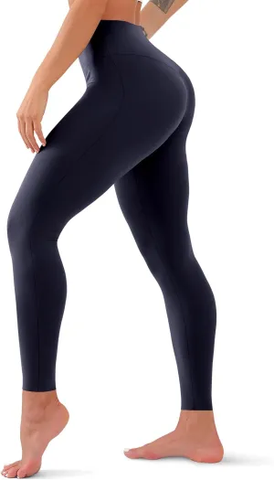High Waisted Leggings for Women No See Through Yoga Pants Tummy Control Leggings for Workout Running Buttery Soft