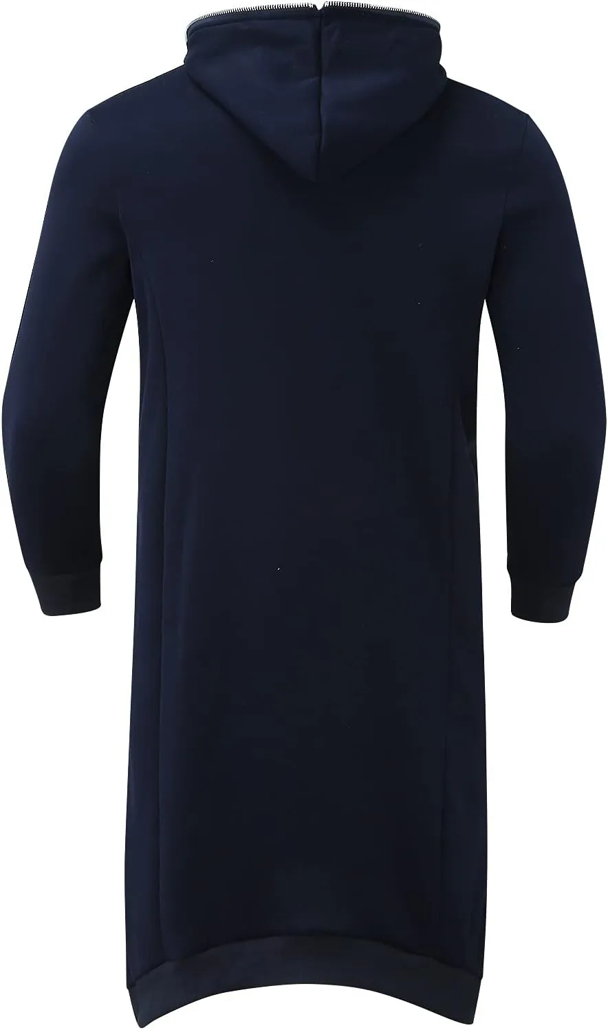 Hoodies for Men Winter Casual Loose Solid Hooded Sweater Top Sports Hooded Jacket Y2K Pullover Hoodie Full Zip Long