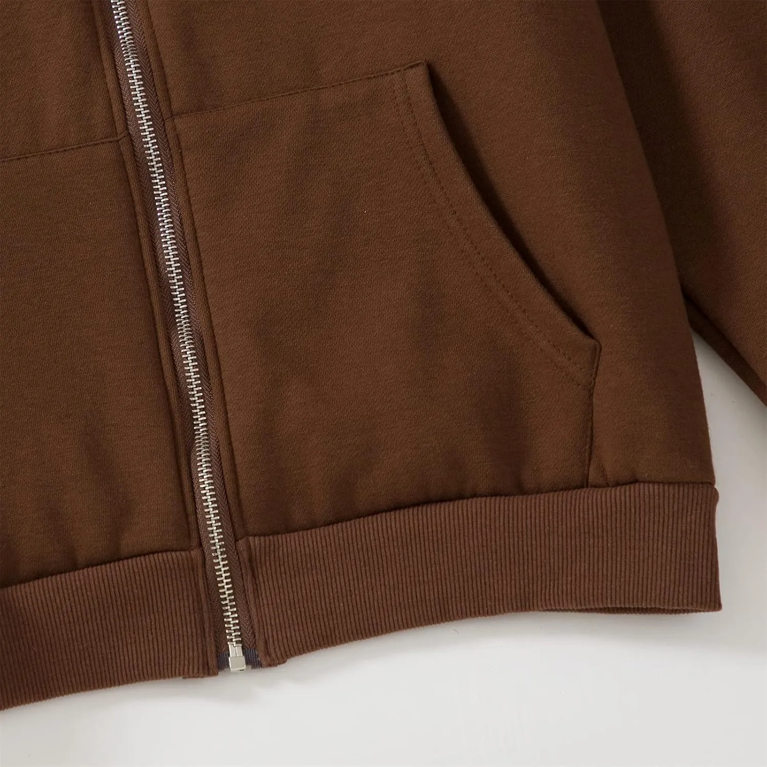 KEEVICI Women's Cute Frog Skateboarding Sweatshirt Brown Zip Up Hoodie Oversized Cotton Aesthetic Clothes Y2k Long Sleeve Top