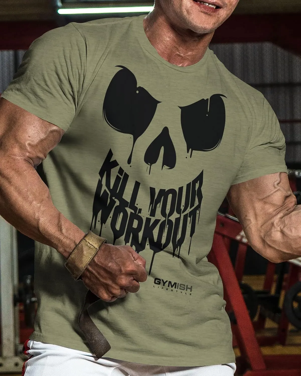 KillWorkout Shirts for Men, Funny Workout Gym Shirt Lifting T-Shirt