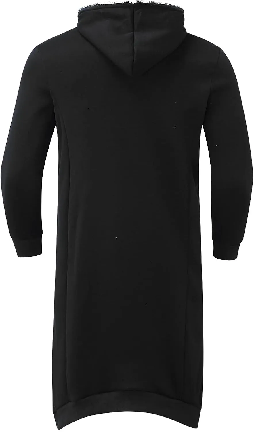 LCMTWX Hoodies for Men Winter Casual Loose Solid Hooded Sweater Top Men's Hooded Fleece Sweatshirt Heavyweight Fleece