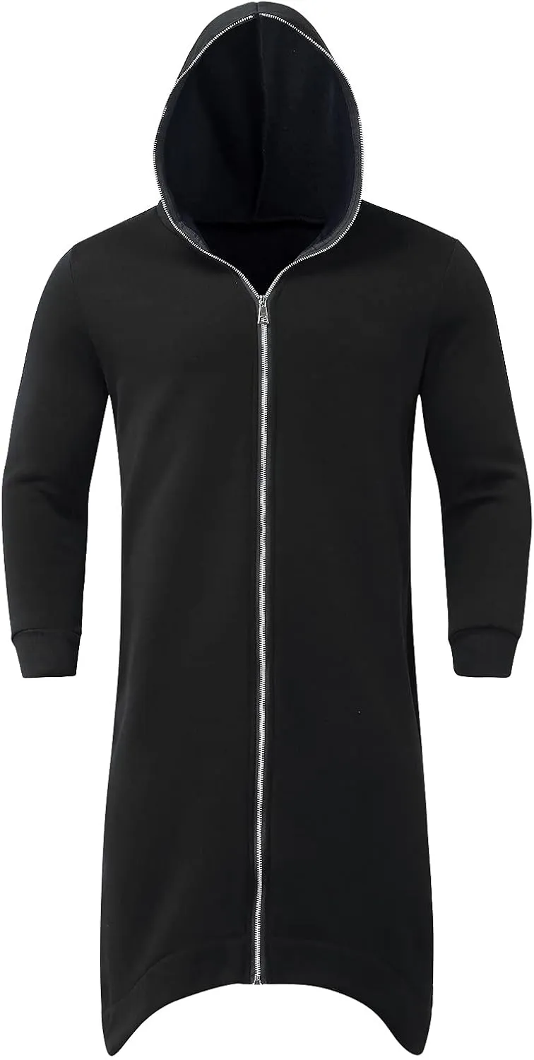 LCMTWX Hoodies for Men Winter Casual Loose Solid Hooded Sweater Top Men's Hooded Fleece Sweatshirt Heavyweight Fleece