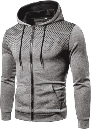 LCMTWX Men's Fashion Hoodies & Sweatshirts Sweatshirt Tops Outdoor Sweatshirt Shirt Zip Up Pullover Hooded Sweatshirt for