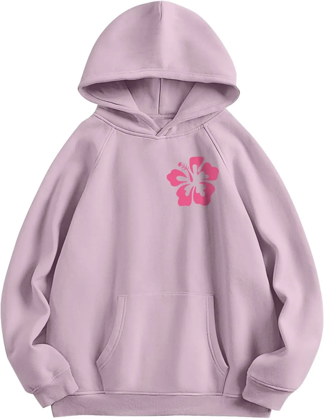 Meet Me 1962 At The Ocean Hoodies Long Sleeve Hooded Sweatshirt Trendy Letter Print Cute Preppy Y2K Pullover Tops