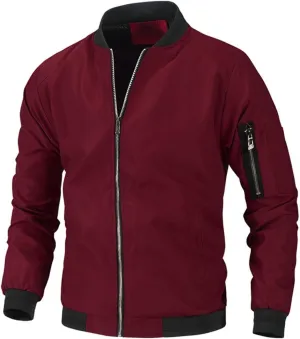 Men Jackets and Winter Fashion Casual Pocket Jacket Thick Coat Top Mens Lightweight Rain Jacket Rain Coat Mens