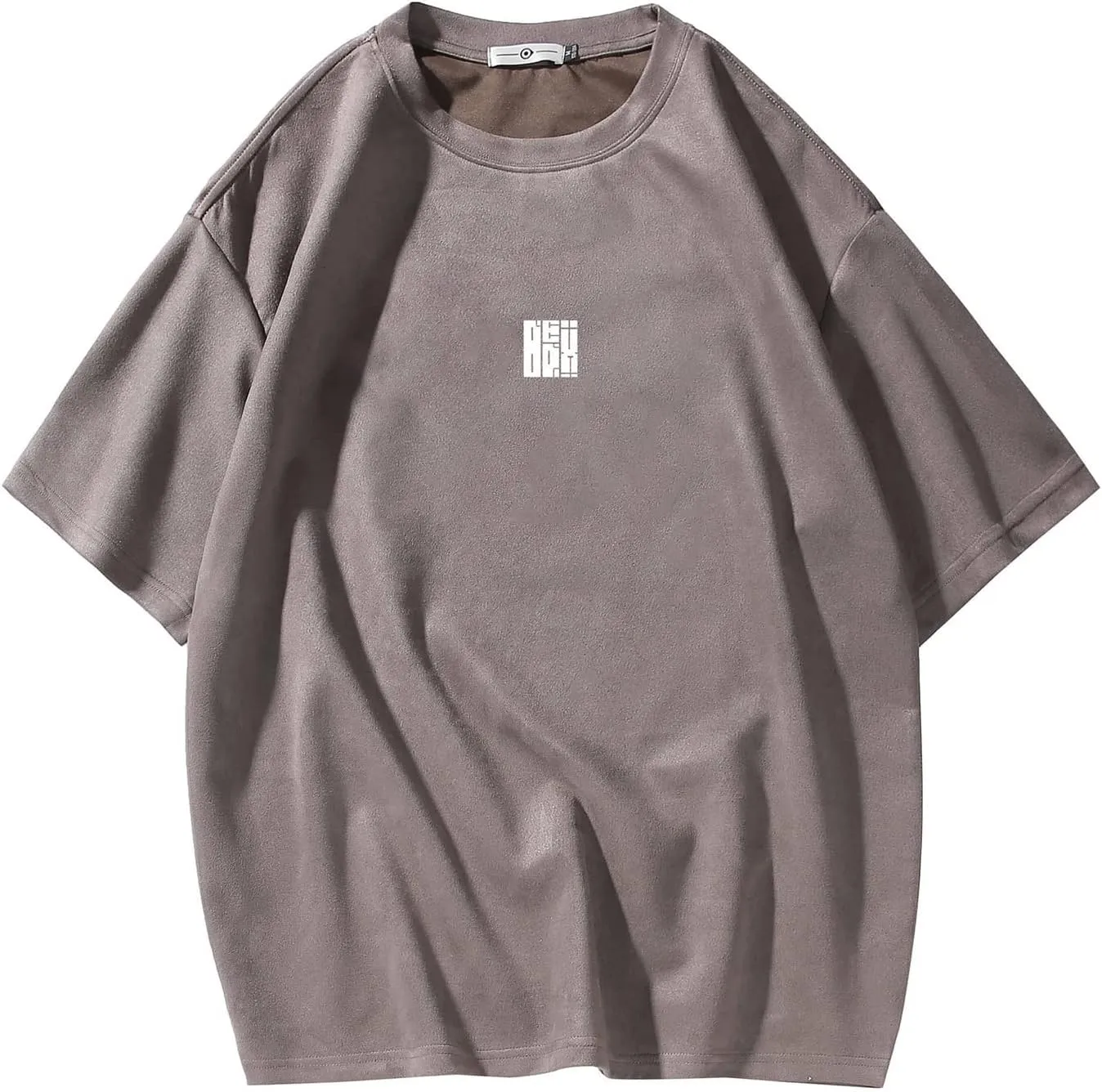 Men T Shirt Streetwear Harajuku Tops Short Sleeve Crewneck T-Shirt