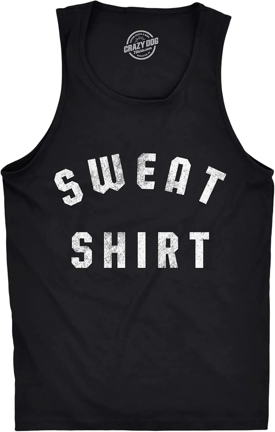 Mens Fitness Tank Sweat Shirt Tanktop Funny Workout Gym Graphic Shirt