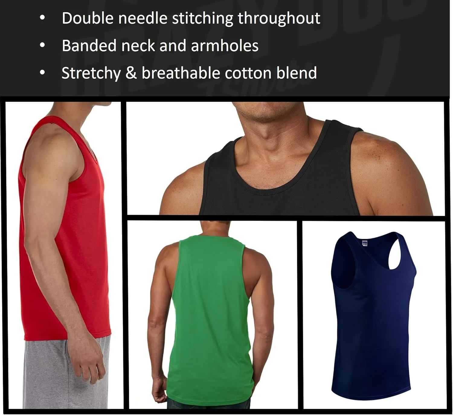 Mens Fitness Tank Sweat Shirt Tanktop Funny Workout Gym Graphic Shirt