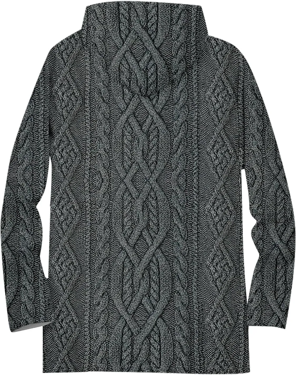 Mens Sherpa Hoodie Full-Zip Heavyweight Casual Hooded Warm Thick Thermal Hoodies