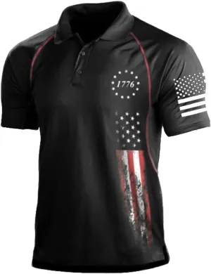 Men's Short Sleeve Shirt Cargo Tactical Military Pullover T-Shirt Quick Dry Army Combat Polo Shirts