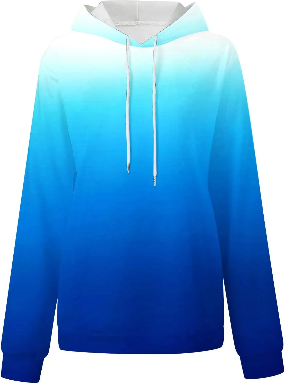 Oversized Hoodies For Women Fall Fashion 2023 Drop Shoulder Long Sleeve Hooded Sweatshirt Gradient Color y2k Clothes