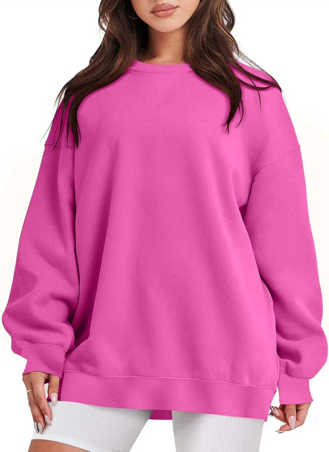 Oversized Sweatshirt For Women Cute Teen Girls y2k Clothes Long Sleeve Crewneck Pullover Hoodie Fall Fashion 2023
