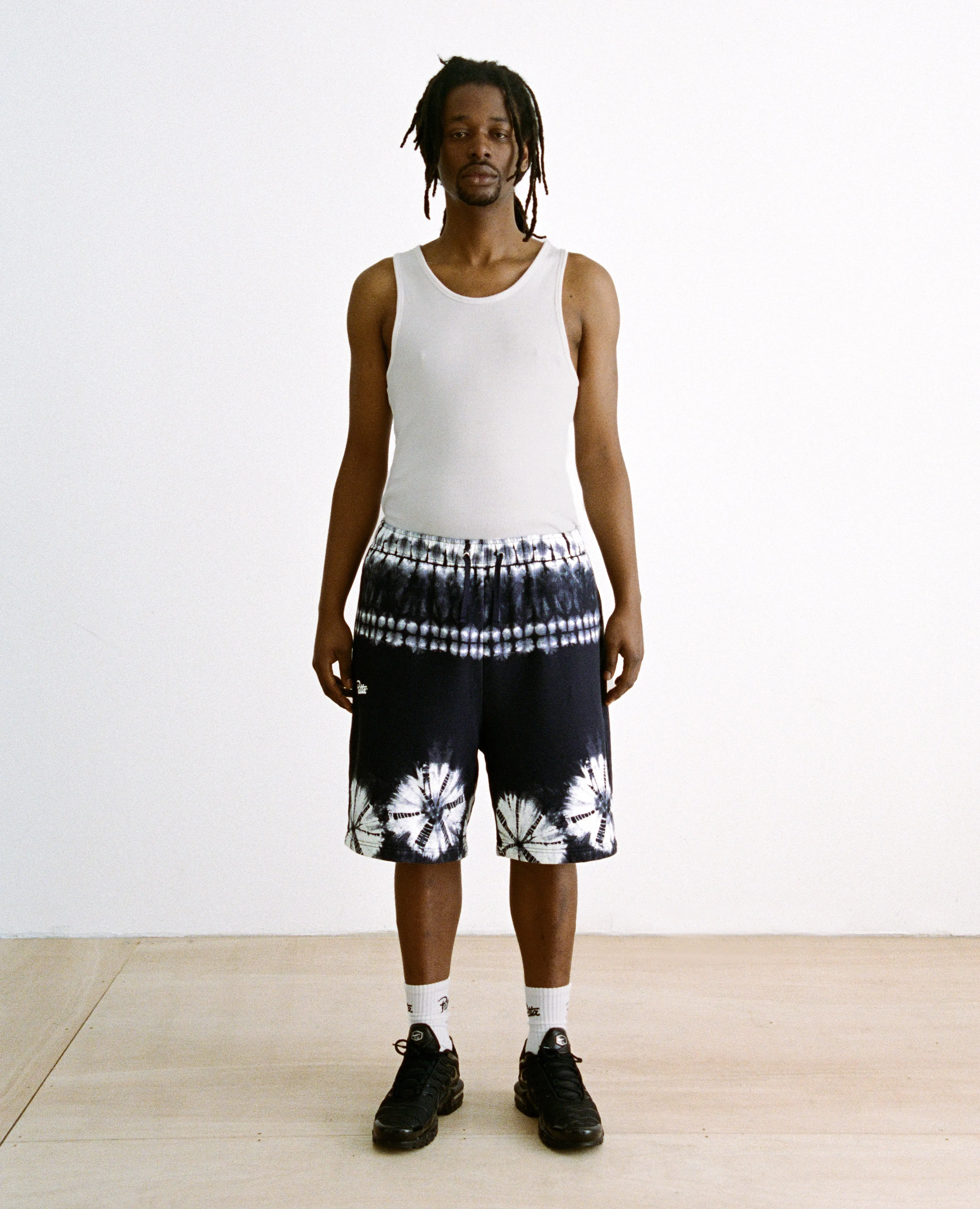 Patta Basic Shibori Jogging Shorts (Odyssey Gray)