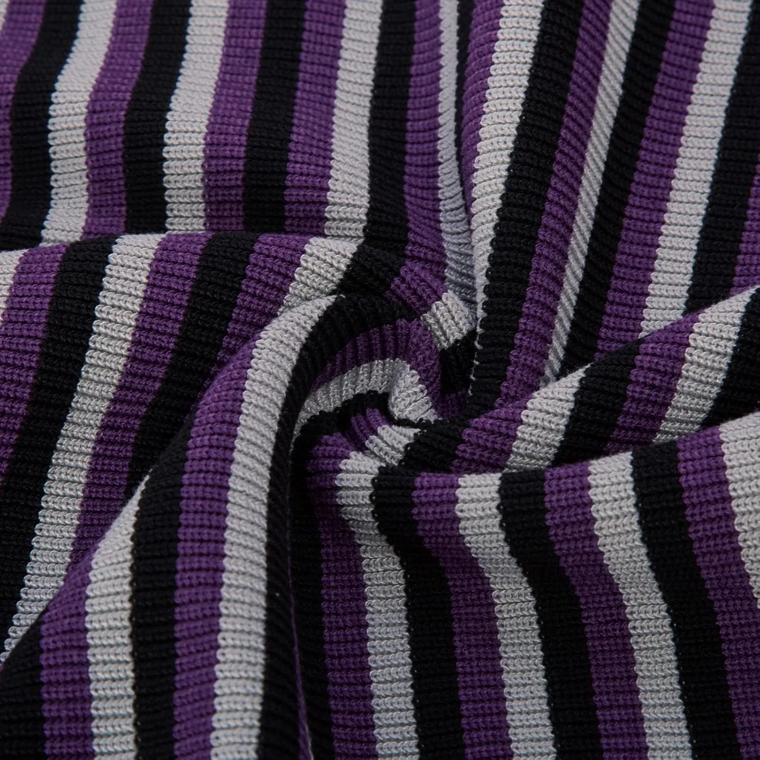 PJ PAUL JONES Men's Polo Shirts Retro Knit Shirt Vintage Striped Shirt
