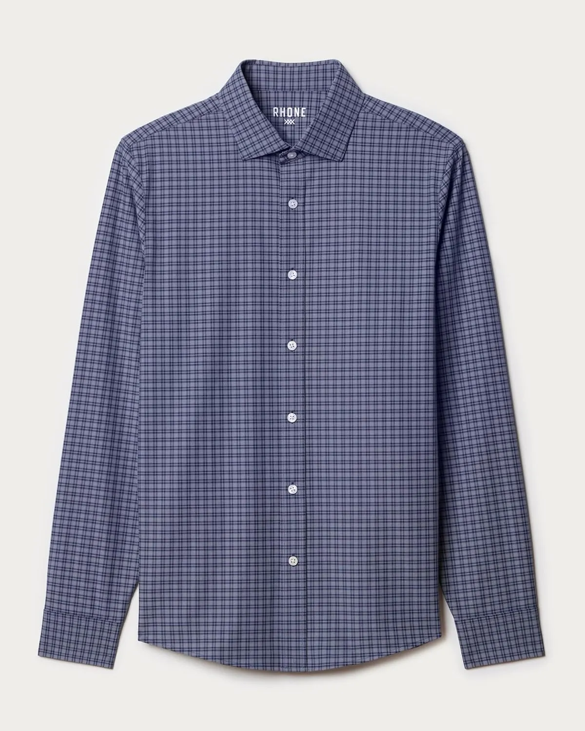Rhone Men's State of Mind Shirt, Slim Fit Button Down Shirt, Performance Fabric, Anti Odor