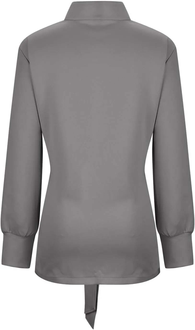 Sinzelimin Womens Mid-Length Trench Coat with Belt Fashion Button up Stand Collar Long Sleeves Windbreaker Outwear & Jackets