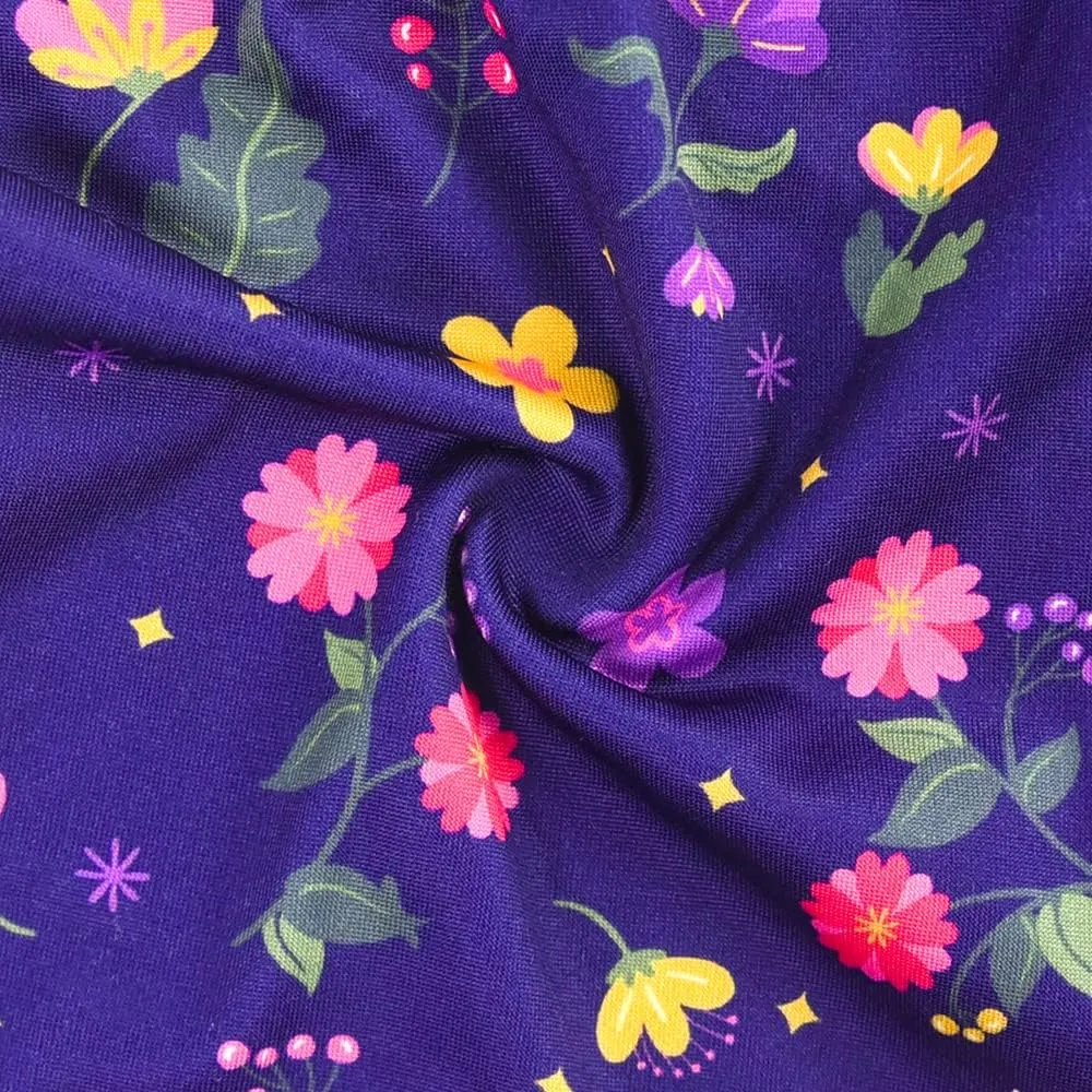 Slaixiu 4 Pack Leggings for Girls - Soft & Comfortable Ankle Length Printed Leggings for Kids (3T to 12 Years)