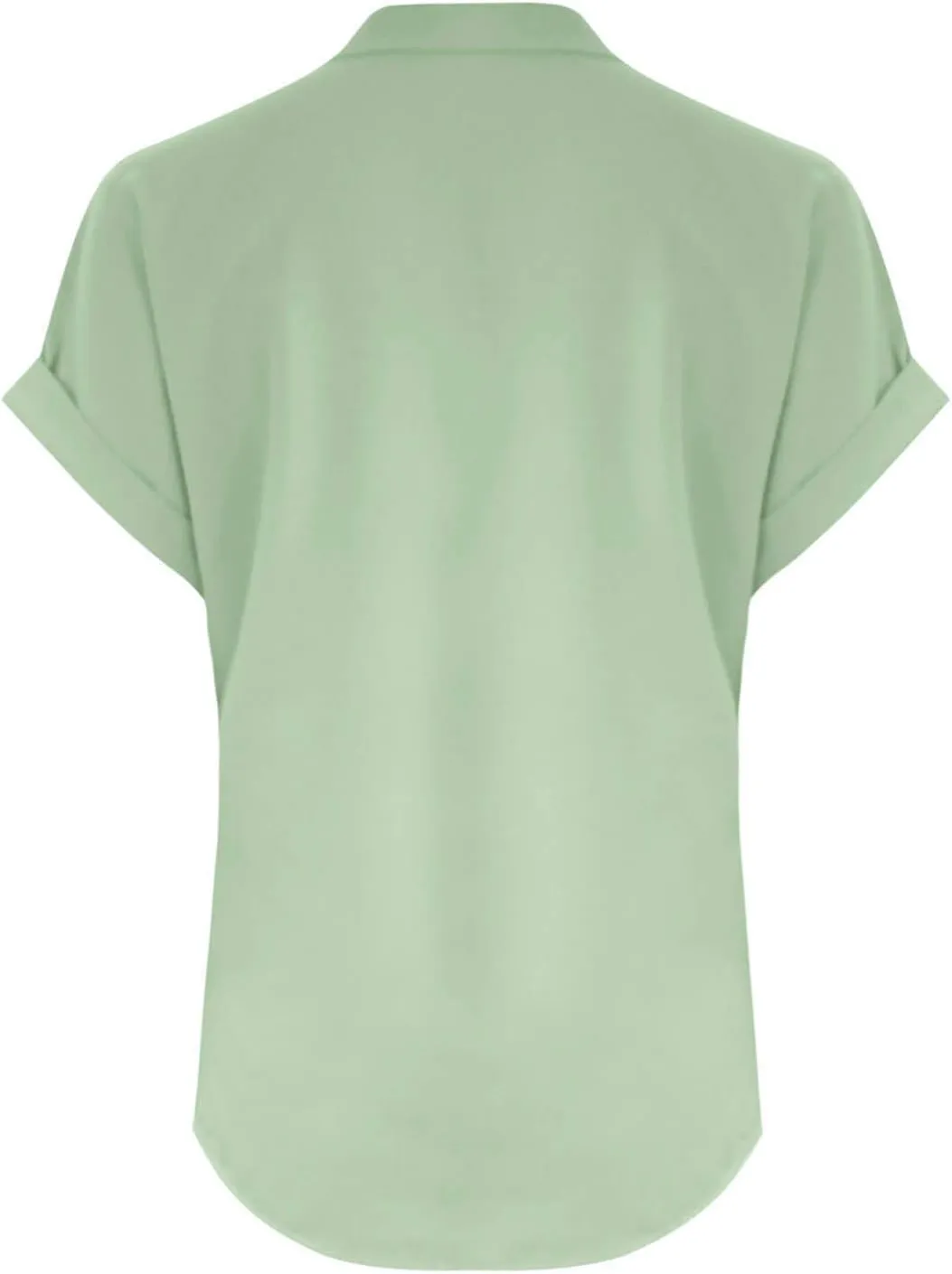 Summer Tops for Women 2025 Trendy Short Sleeve Cotton Linen Shirt Casual Button v Neck Tunic Blouses Outfits