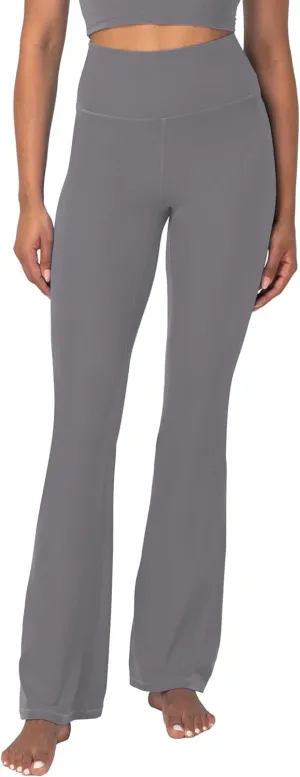 Sunzel Mini Flare Leggings for Women, High Waist Yoga Pants with Tummy Control, Casual Gym Workout Bootcut Leggings