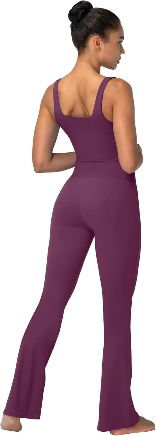 Sunzel Mini Flare Leggings for Women, High Waist Yoga Pants with Tummy Control, Casual Gym Workout Bootcut Leggings