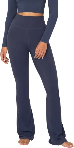 Sunzel Mini Flare Leggings for Women, High Waist Yoga Pants with Tummy Control, Casual Gym Workout Bootcut Leggings