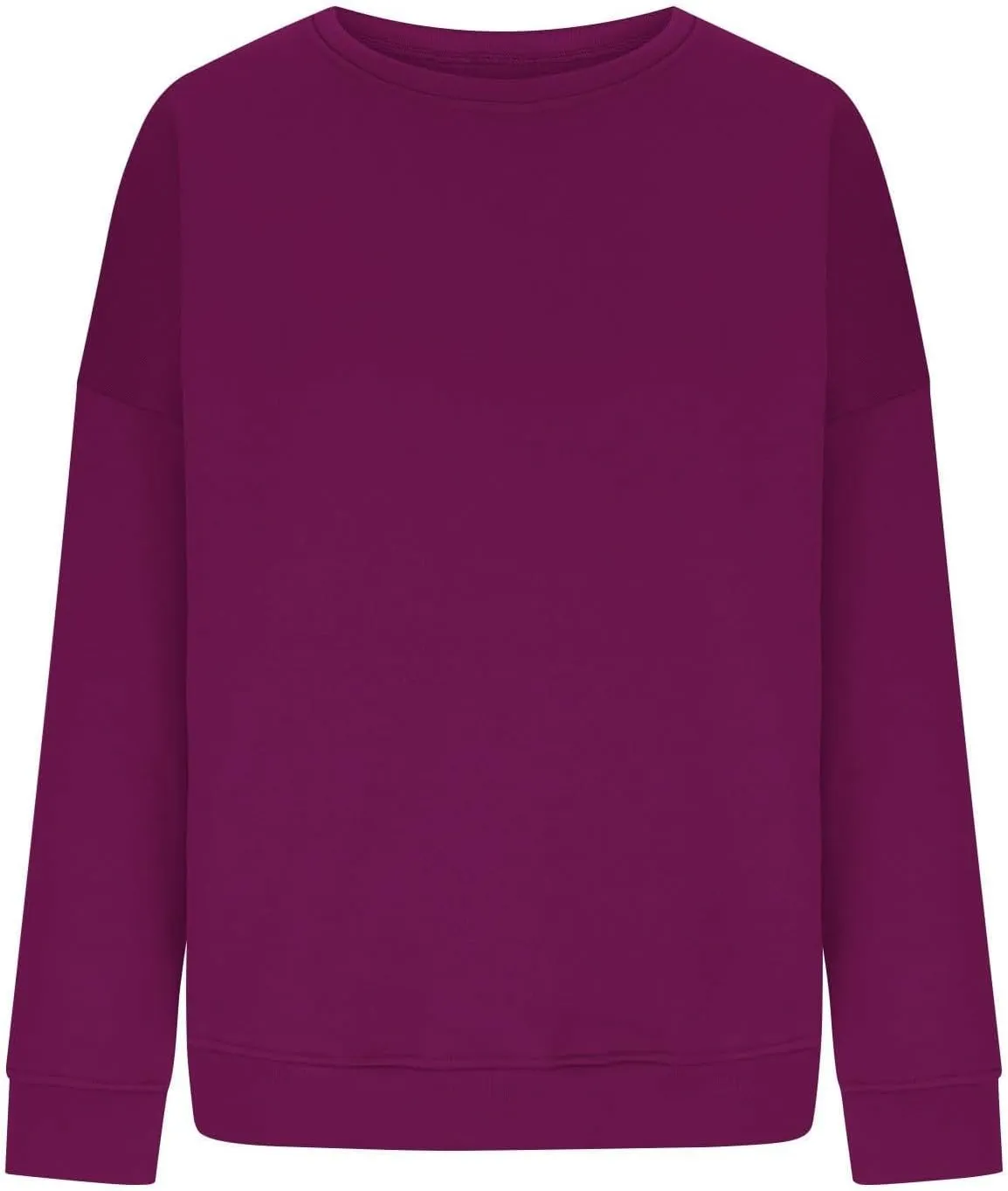 Sweatshirt for Women Crewneck Oversized Long Sleeve Pullover Loose Fit Casual Outfits Fall Sweatshirs 2024