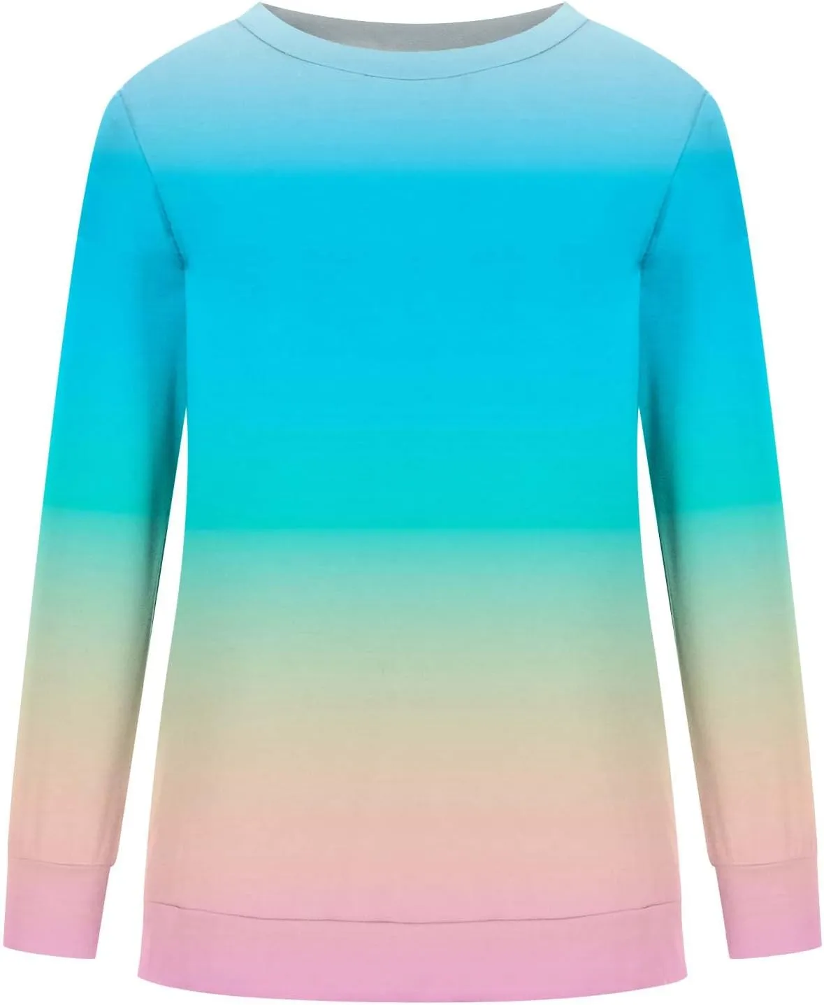TANGNADE Oversized Sweatshirts Women Hoodies Crew Neck Pullover Sweaters Casual Comfy Fall Outfits Fashion Clothes 2024
